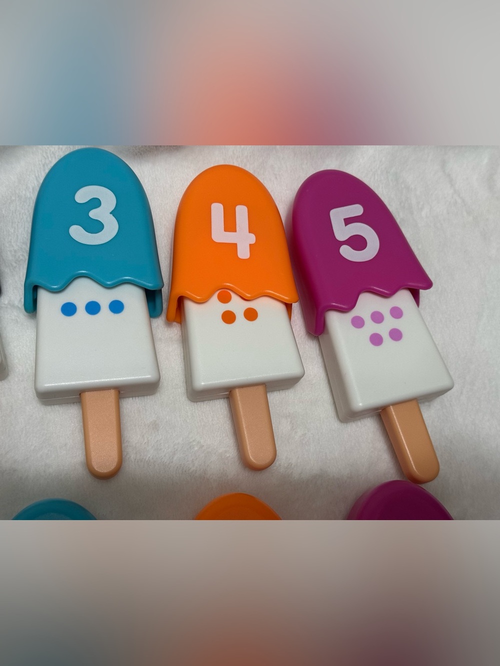 Numberblocks MathLink Cubes Activity/Learning Resources Popsicle Count/4 Bananas - Picture 8 of 16